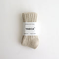 COTTON SILK SOCKS #beige [35901]