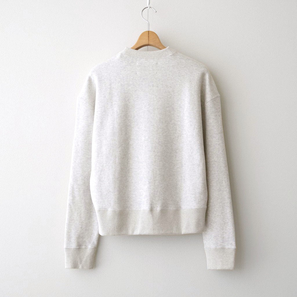 Cotton Brushed Sweat #L/GRY [12620601]