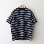 MULTI BORDER S/S TEE #NAVY [FSC251-70121]