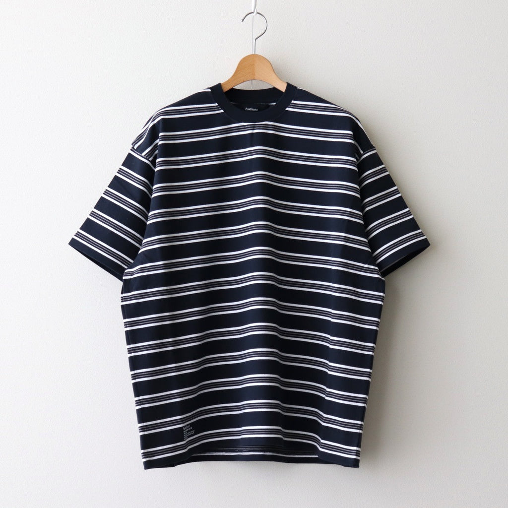 MULTI BORDER S/S TEE #NAVY [FSC251-70121]