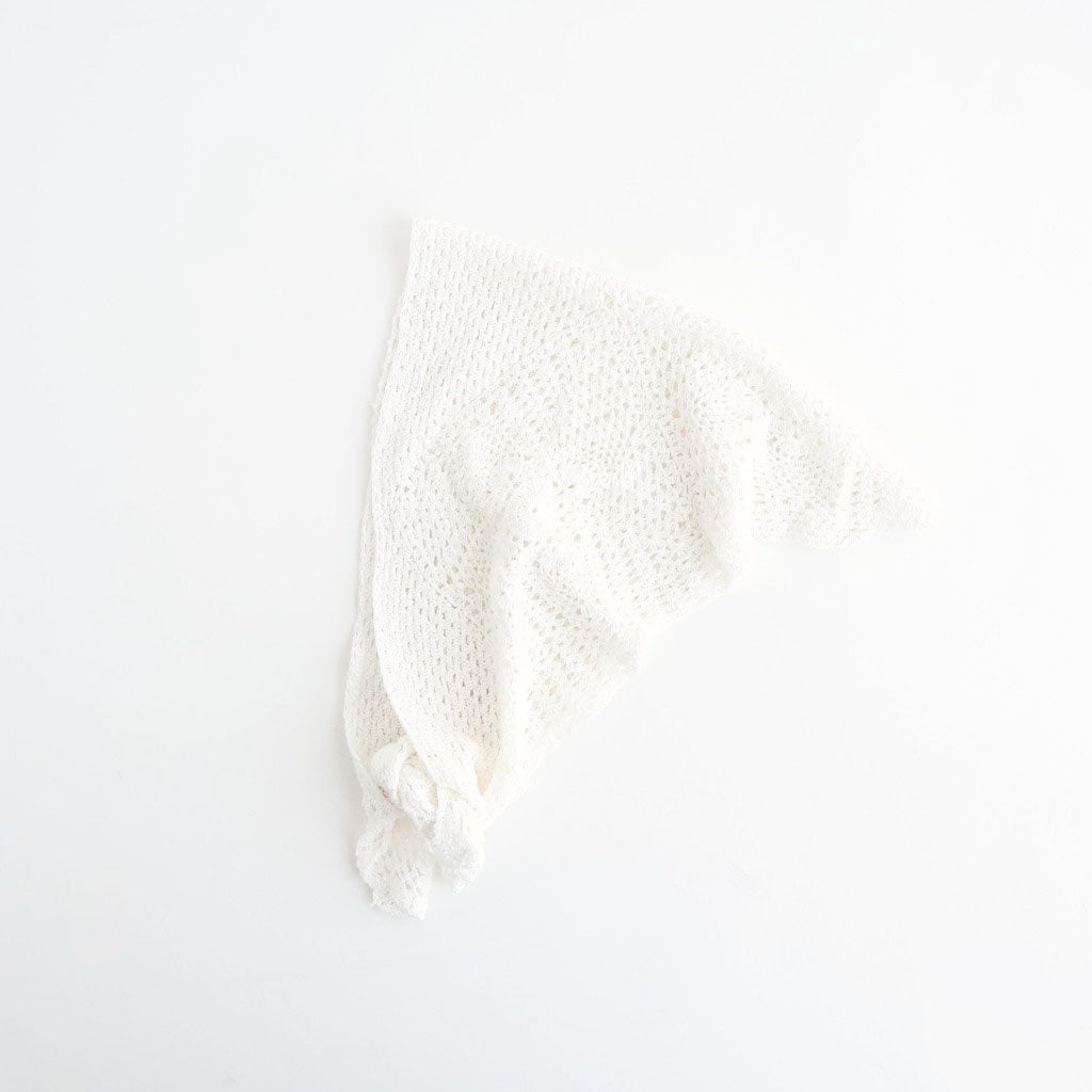 Crochet Lace Scarf #ECRU [12611014]