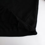 AZUMA Terry Crew Neck Sweat #BLACK [GU251-70195B]