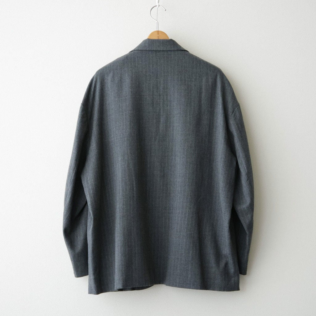 よそいき2WayカラーJK #GRAY STRIPE [D226-J132]