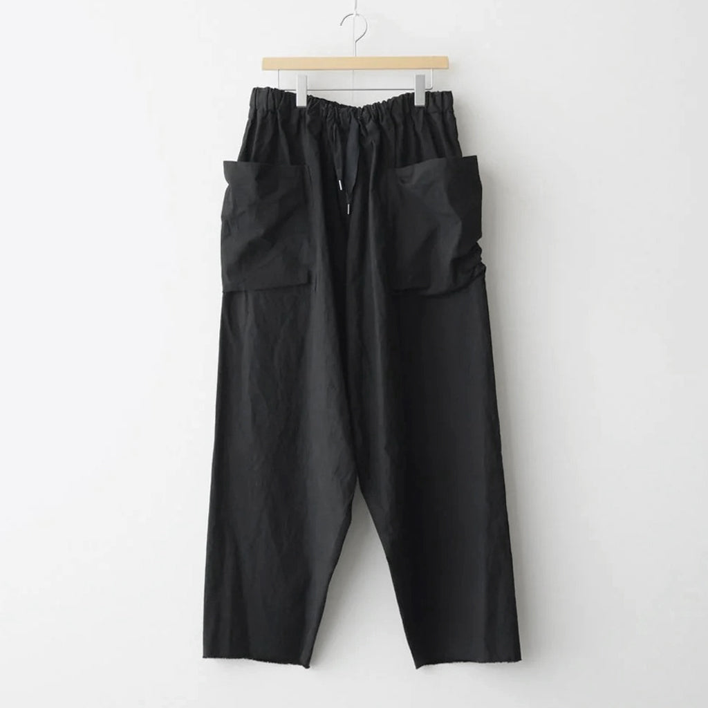 1pleated Wide Tapered Trousers #BLACK [YK26SS01181P] - ciacura