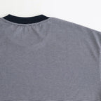 MICRO BORDER S/S TEE #WHITE×NAVY [FSC261-70167]