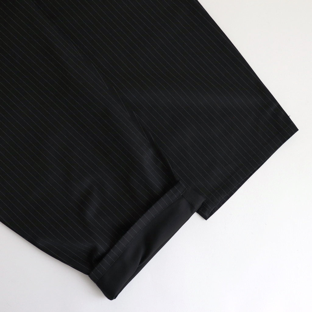 CORPORATE EASY PANTS #BLACK STRIPE [FSC244-40038B]