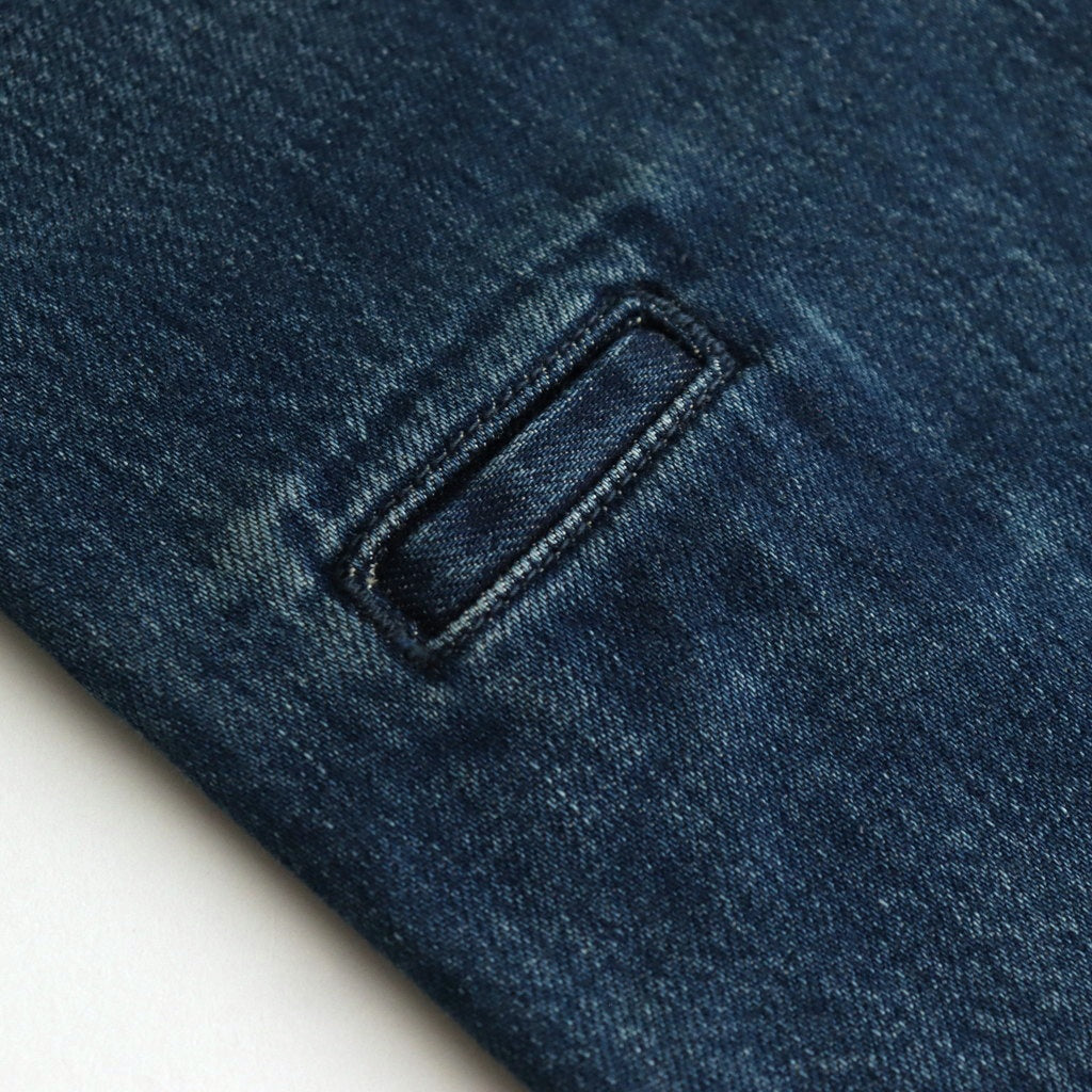 6ポケットオーバーダイデニムバギーPT #INDIGO [D125-P539]