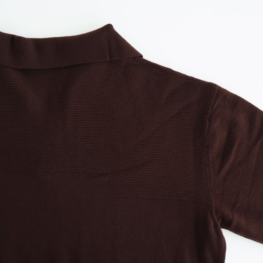 Fine Gauge Skipper Sweater #BROWN [YK25FW01126S]