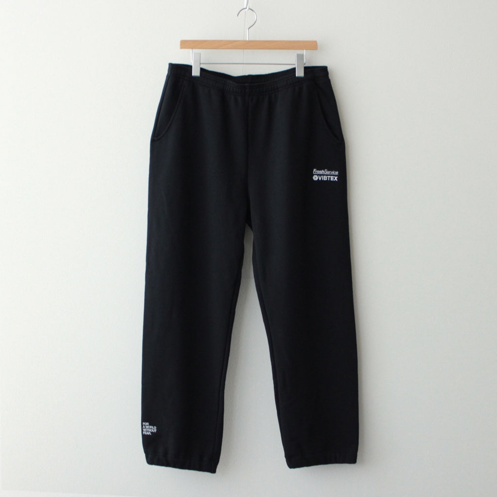 VIBTEX for FreshService SWEAT PANTS #BLACK [FSC244-70180B]