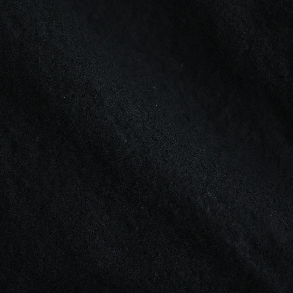 ウールサージ 製品縮絨ジャケット #BLACK [HR-J105-051]