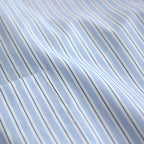 SIDOGRAS S/S Oversized Regular Collar Shirt #SAX STRIPE [GM252-50012]