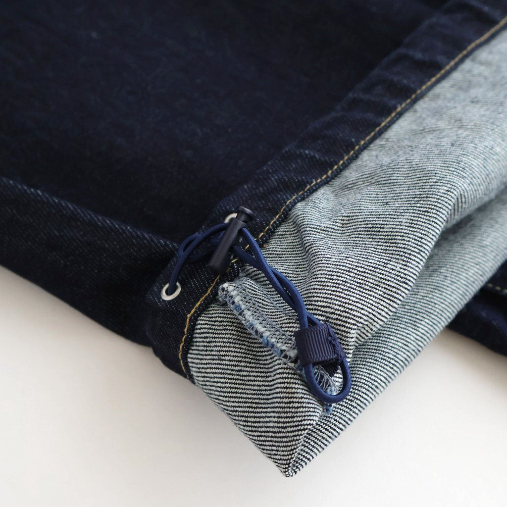 CORPORATE DENIM EASY PANTS #ONE WASH [FSC261-40208OB]