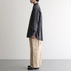 Broad L/S Oversized Regular Collar Shirt #C.GRAY [GM253-50001B]