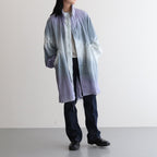 SPRAY PRINTED NYLON SNOWPARKA #MIST GREEN [YK23SS0462C]