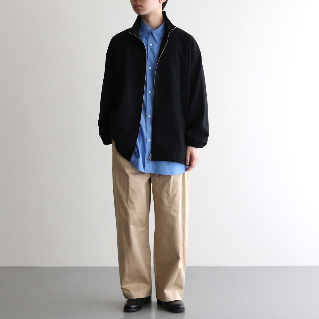 Tropical Wool Track Blouson #BLACK [GU251-30241]