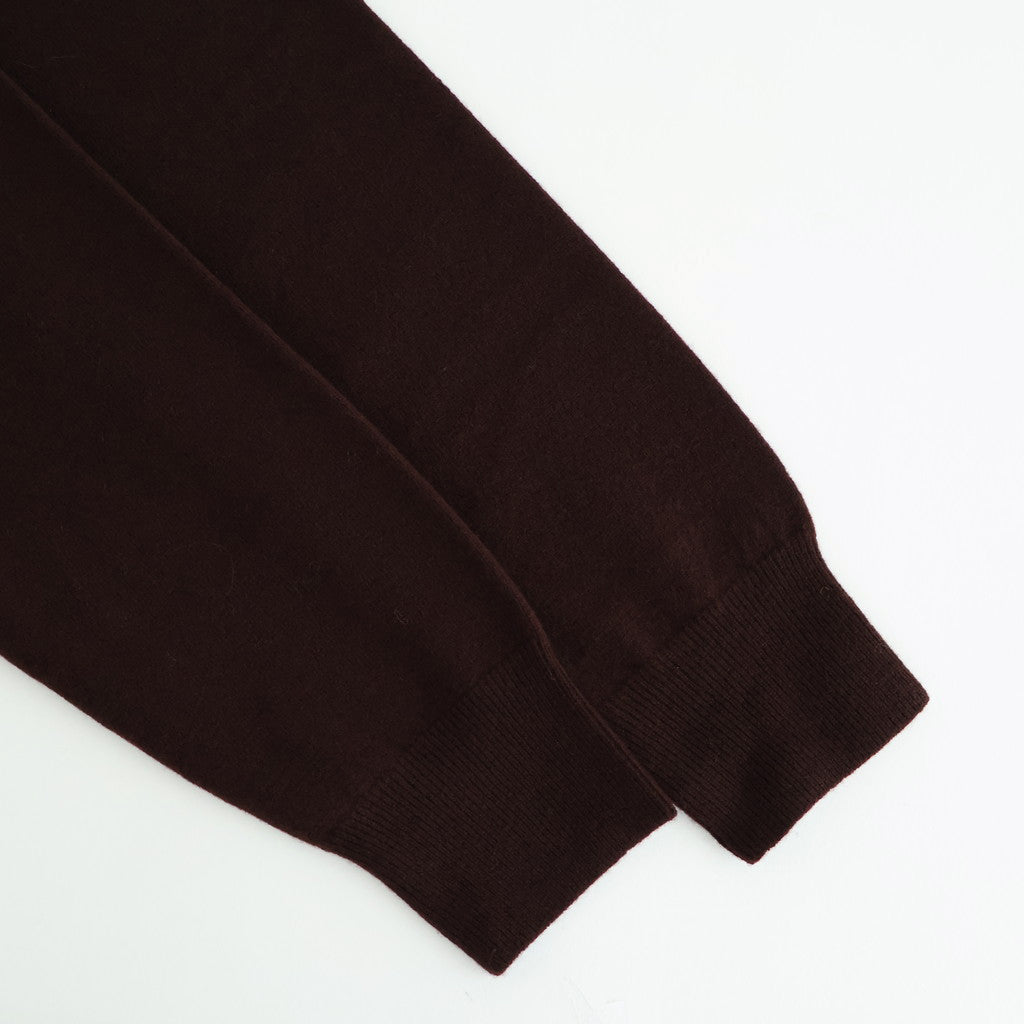 Fine Gauge Skipper Sweater #BROWN [YK25FW01126S]