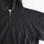 HALF ZIP HOODIE #PURPLE [25330901]