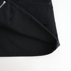 WOOL MAX CANVAS BLOUSON #BLACK [A26SB02WC]