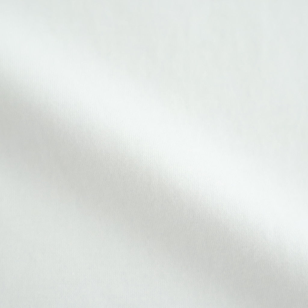 SUVIN 60/2 WIDE SLEEVE T-SHIRT #WARM WHITE [KKAGLM0016]