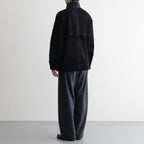 Wool Boa Zip-Up Blouson #BLACK [GU253-30474]