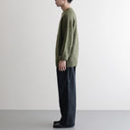 PRODUCT DYED FINX CHINO ONE-TUCK PANTS #BLACK [A25AP01CP]