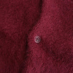 MOHAIR CARDIGAN #BURGUNDY [H2302-K012]