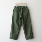 UTILITY BAKER PANTS #OLIVE [FSC251-40139]