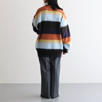 COLOR COMBINATION MOHAIR LS #MULTI STRIPES [ST.533-2]