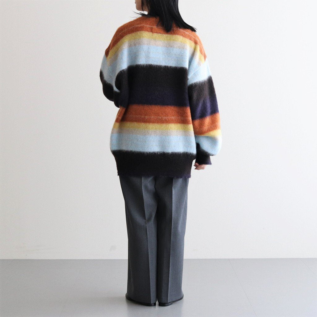 COLOR COMBINATION MOHAIR LS #MULTI STRIPES [ST.533-2]