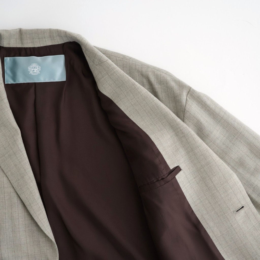 よそいき2WayカラーJK #BEIGE STRIPE [D226-J132]