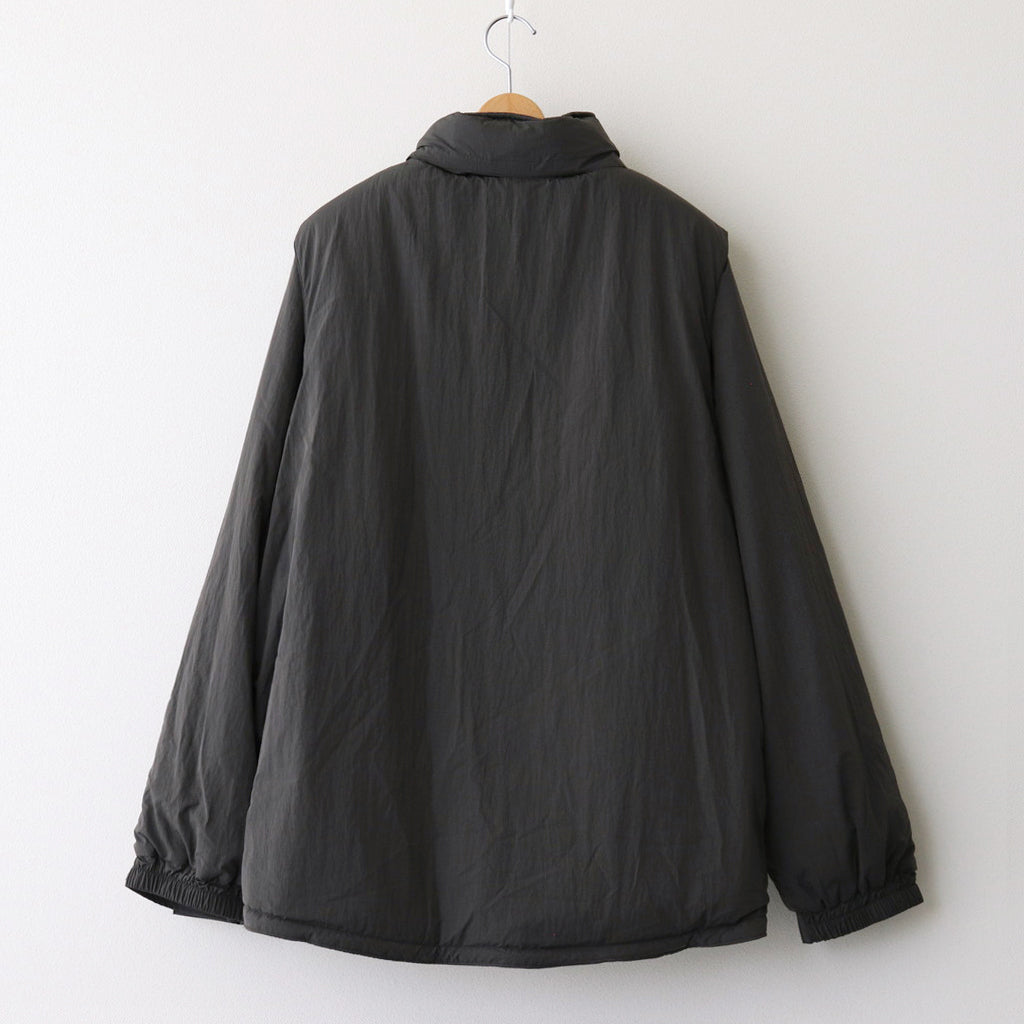 DETACHABLE MILYTARY BLOUSON #CHARCOAL [YK24FW0767B]