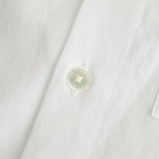 WASHED FINX TWILL BIG SHIRT #WHITE [A25AS02TN]