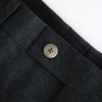 SUPER LIGHT WOOL TWO-TUCK SLACKS #TOP CHARCOAL [A25AP02OS]