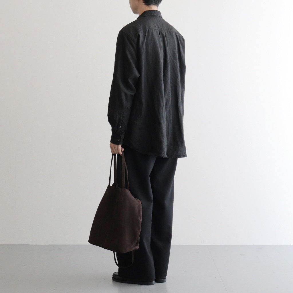 3WAY MIDIUM TOTE（OIL SUEDE） #DARK CHOCO [MS-1]