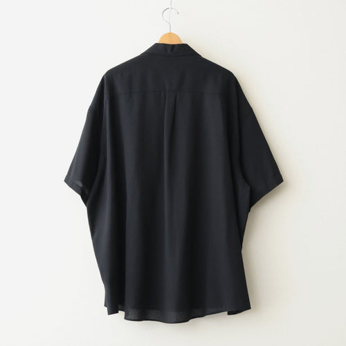 Viscose Viyella S/S Sleeping Shirt #BLACK [GM261-50457]