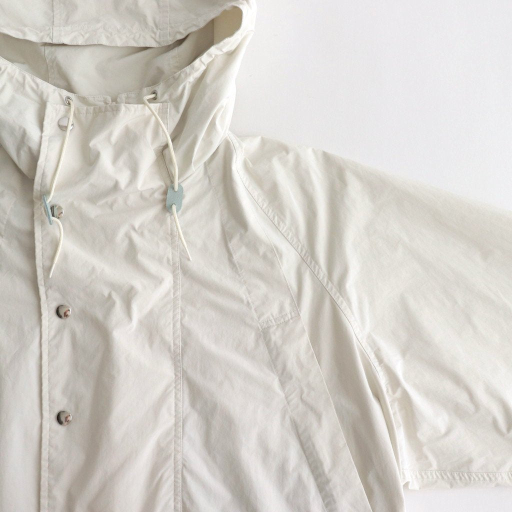 HOODED BLOUSON #FOG WHITE [YK23SS0459B]