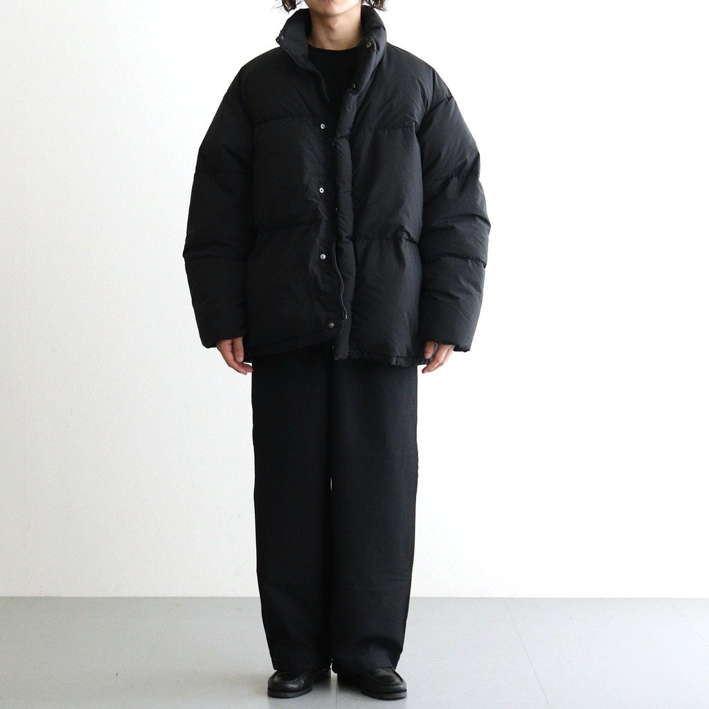 Garment Dyed Down Jacket #BLACK [GM263-30290]