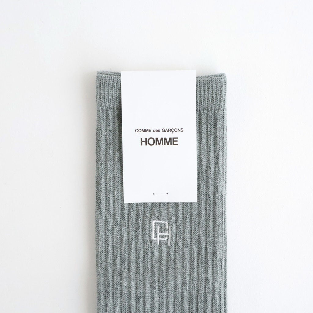綿パイル刺繍ソックス #GRAY [HQ-K501-051]