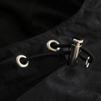 NYLON HOODED JACKET #BLACK [2541000203]