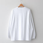 L/S Oversized Tee #WHITE [GU243-70105B]