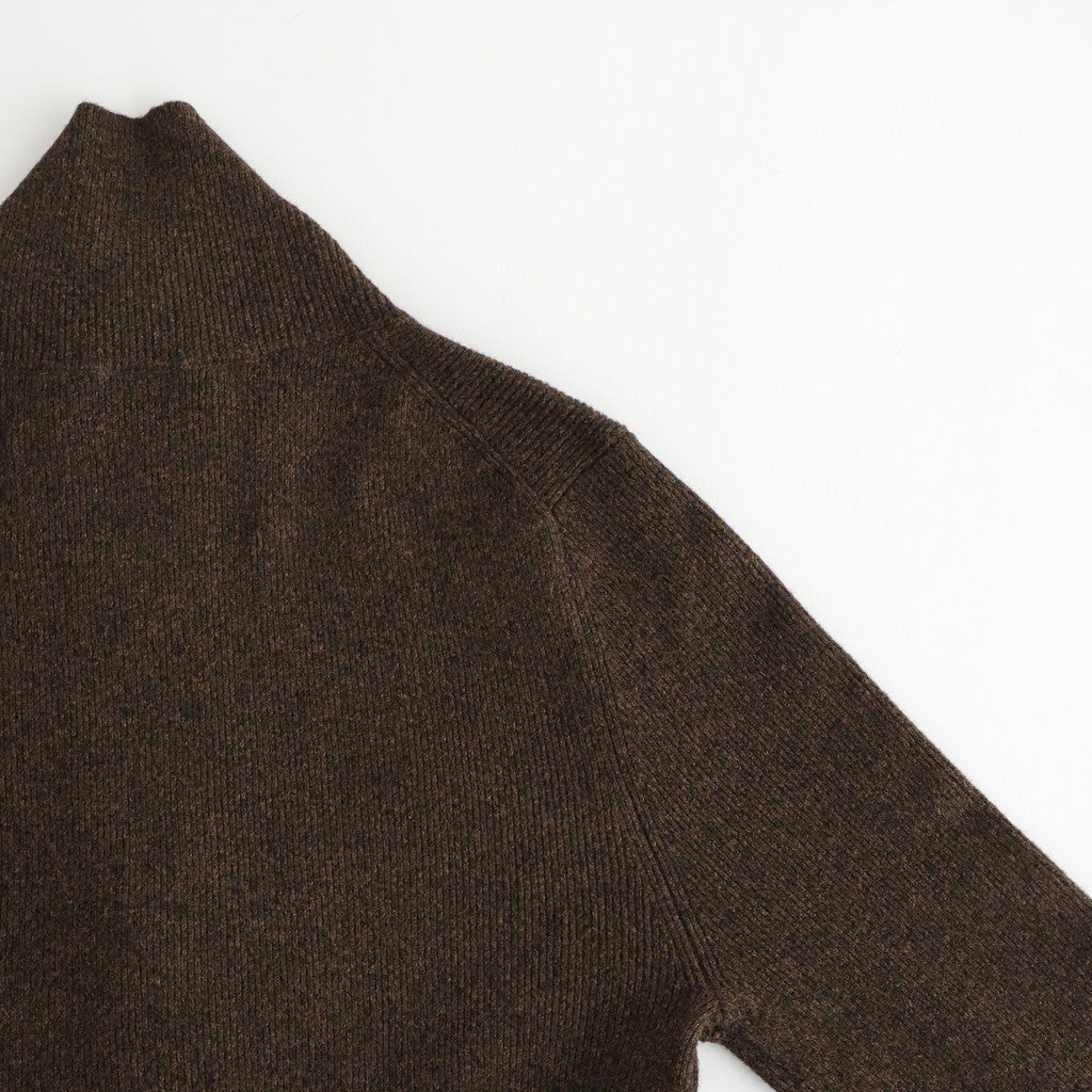 Halfzip Rib Knit #CHO [12610506]