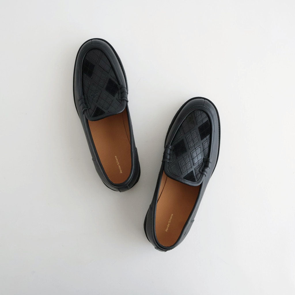 argyle loafer #argyle black [zw-s-agl]