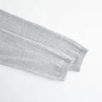 LINEN 14G Pull Over #LIGHT GREY [I26SS-K3]