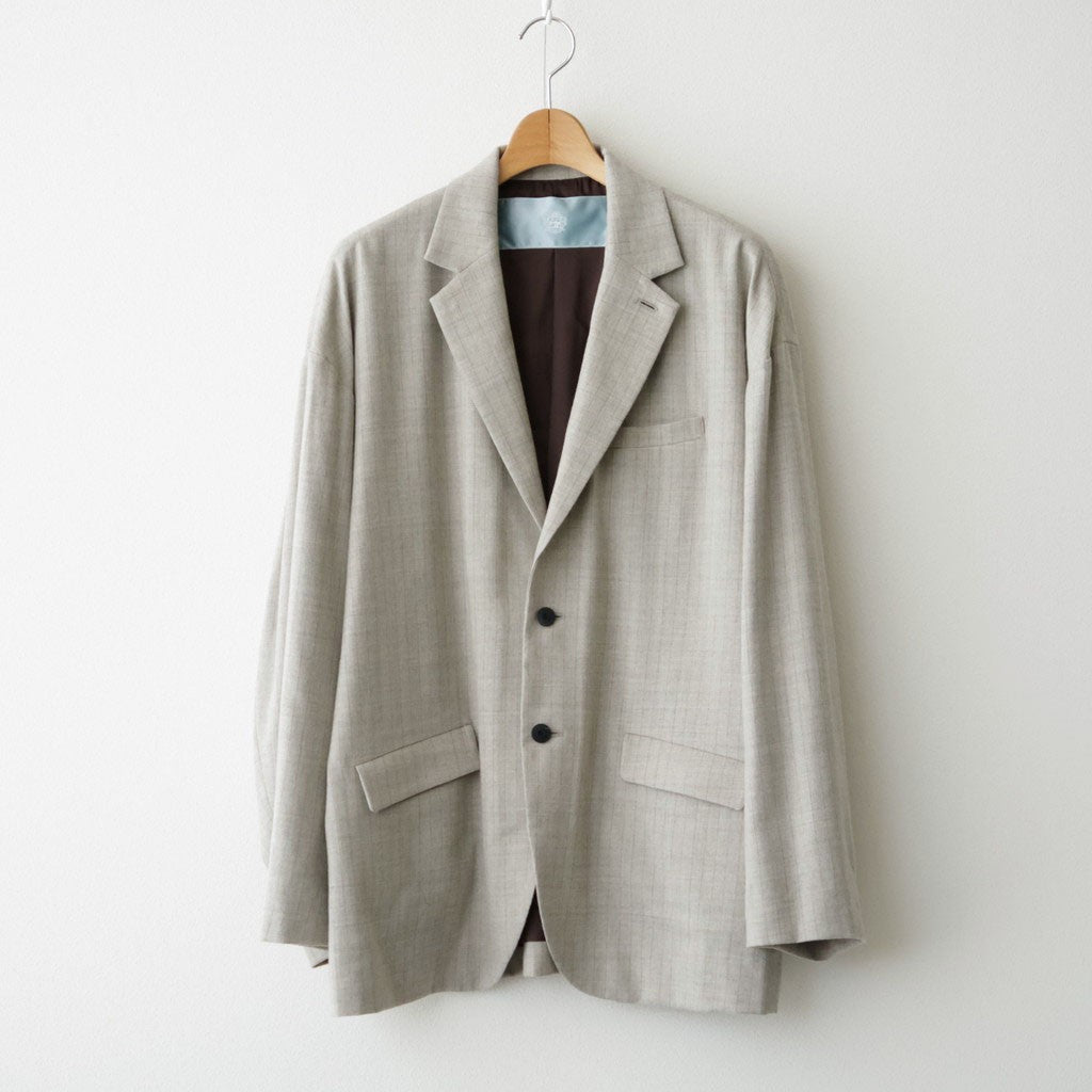 よそいき2WayカラーJK #BEIGE STRIPE [D226-J132]