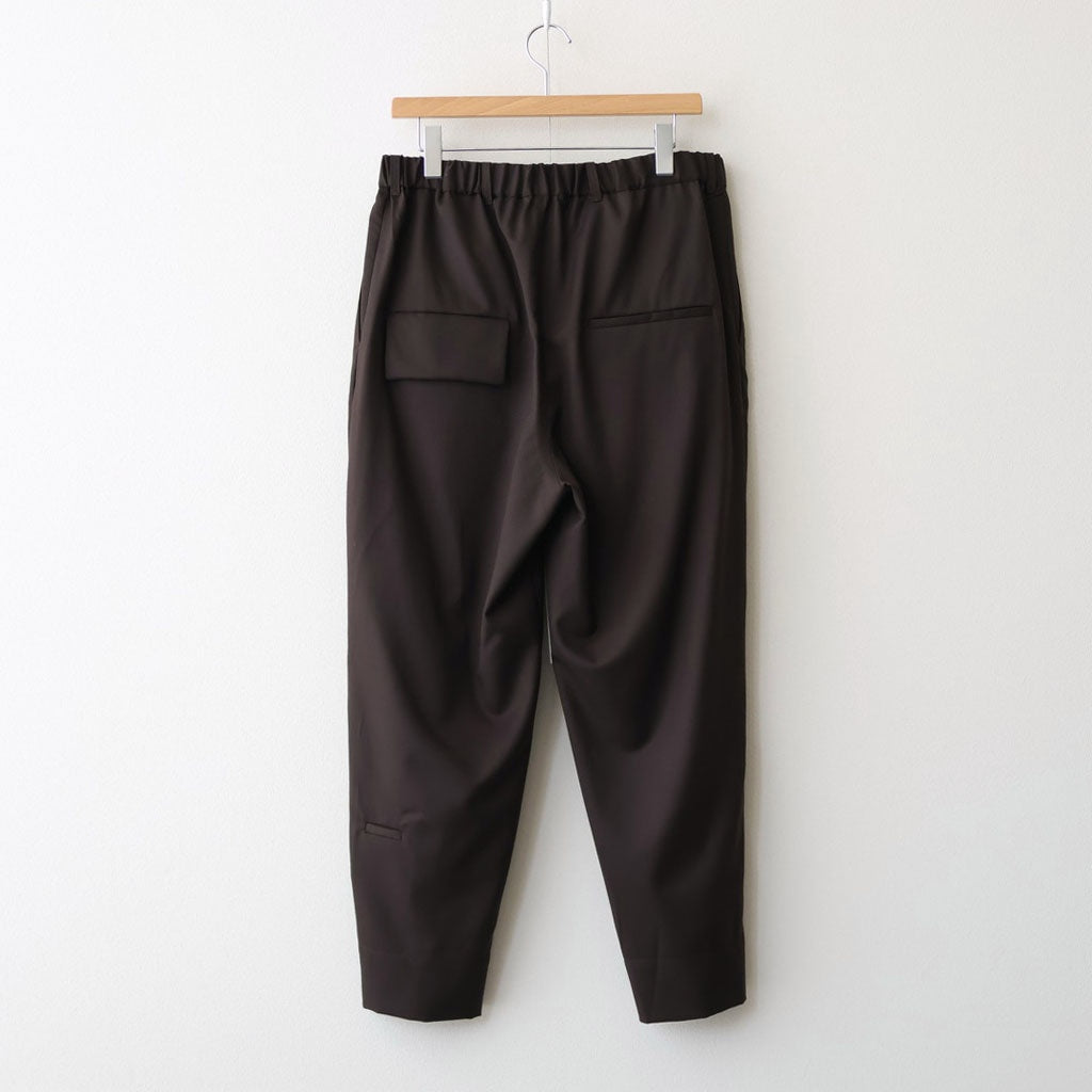 よそいきイージースラックス #DARK BROWN [D126-P112] - ciacura 三重