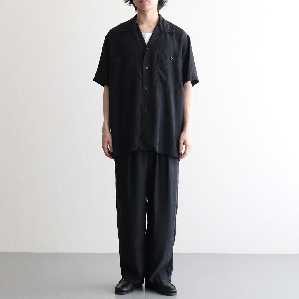 CUPRO EASY PANTS #BLACK [YK26SS01288P]