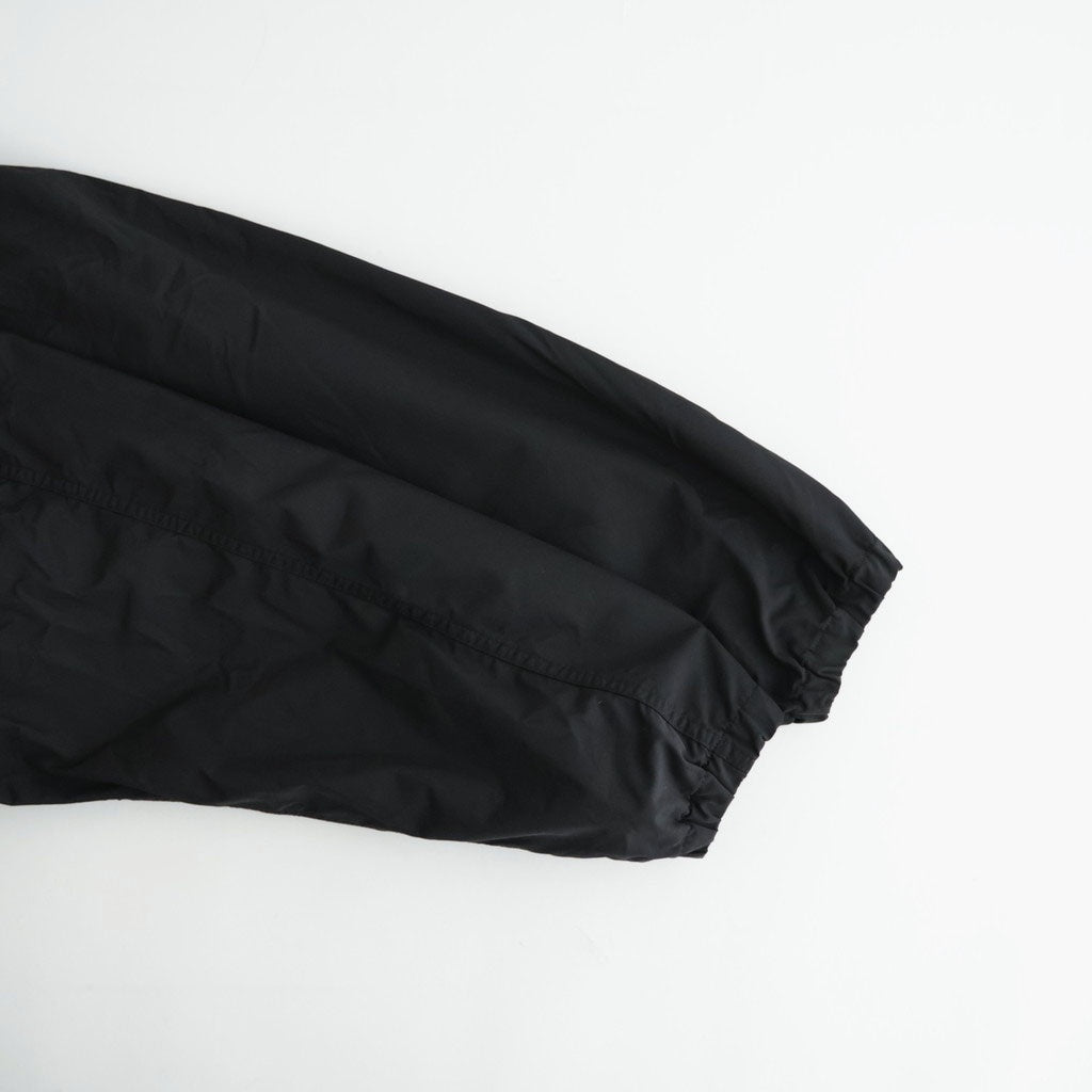 エステルオックス 製品染 コート #BLACK [HR-C003-051]