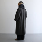メルトンBigコート #GRAY [D224-C507]