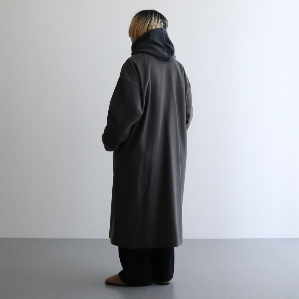 メルトンBigコート #GRAY [D224-C507]