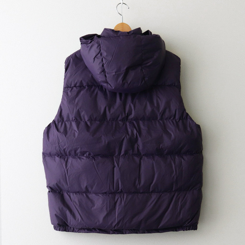 CORPORATE DOWN VEST #PURPLE [FSW-23-DW_173]